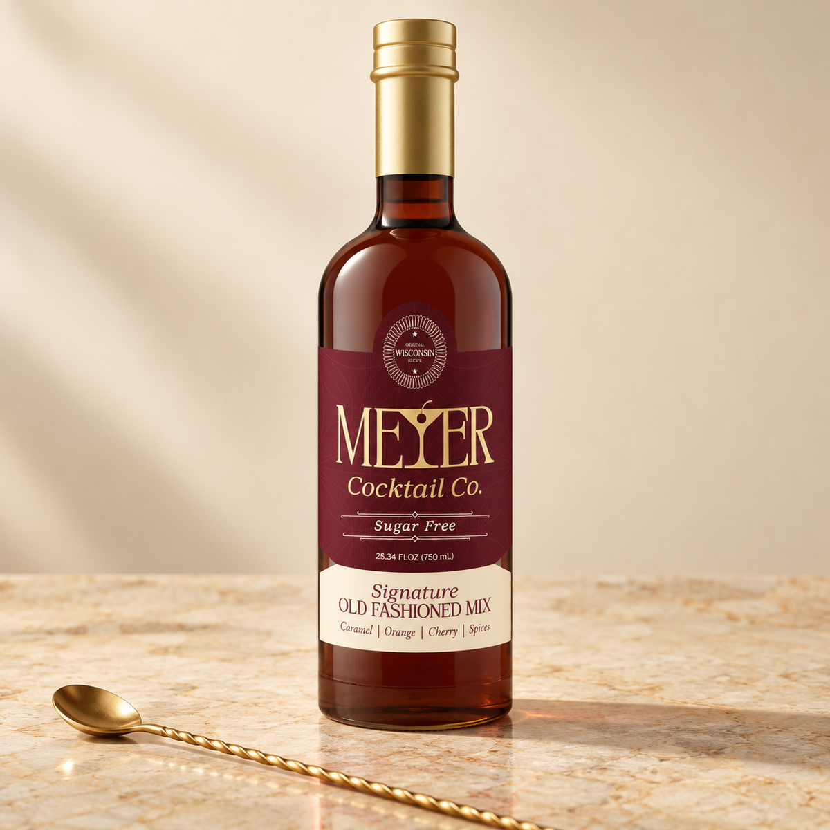 Meyer Sugar Free Old Fashioned Mix-750 mL