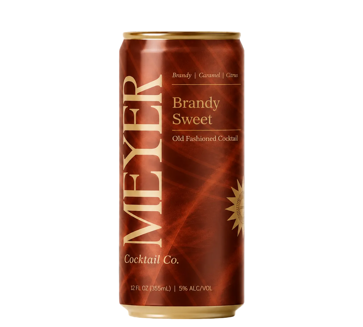 Brandy Sweet Old Fashioned Cocktail